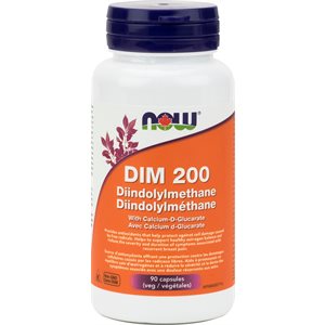 Now DIM 200mg with Calcium d-Glucarate 90vcap 
