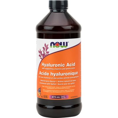 Now Acide Hyaluronique Liquide+Antioxydants 473Ml Now Acide Hyaluronique Liquide+Antioxydants 473Ml
