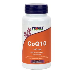 Now Coq10 100Mg+ Aubepine 90Vcaps