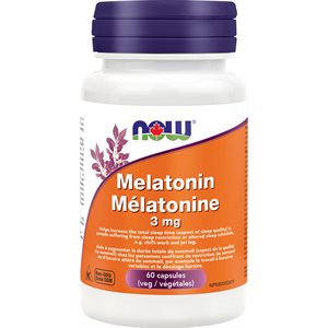 Now Melatonin 3mg 60vcap 