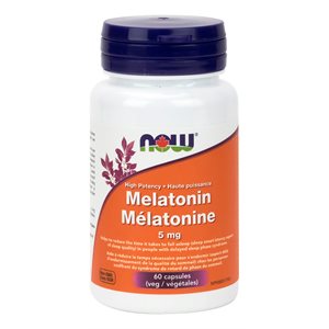 Now Melatonin 5mg 60vcap 
