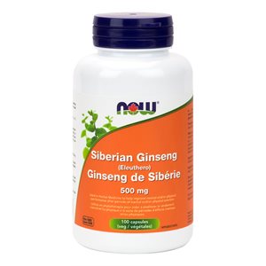 Now Siberian Ginseng 500mg 100vcaps