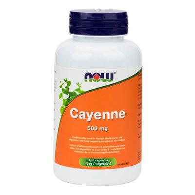 Cayenne 500Mg 100Vcaps