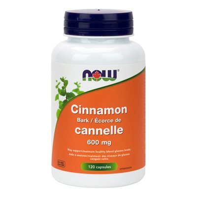 Now Cinnamon 600mg 120cap 