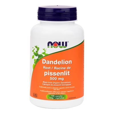 Now Dandelion Root 500mg 100vcap 