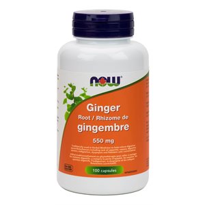 Ginger Root 550mg 100vcap 