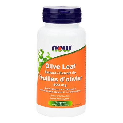Now Ext.De Feuilles D'Olivier 6% 500Mg 60Vcaps Now Ext.De Feuilles D'Olivier 6% 500Mg 60Vcaps