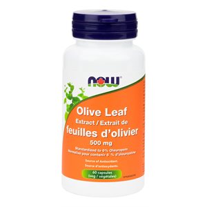 Now Olive Leaf Ext 6% 500mg 60vcap 