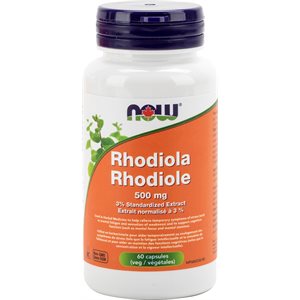 Now Rhodiola 500Mg 60caps