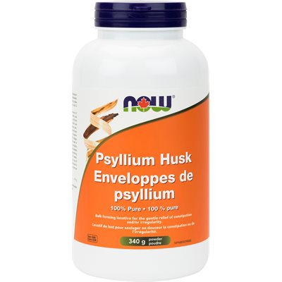 Now Cosse De Psyllium Poudre 500 340G
