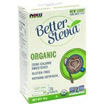 Now Organic Stevia w / inulin Packets 1g*75