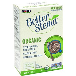 Organic Stevia w / inulin Packets 1g*75