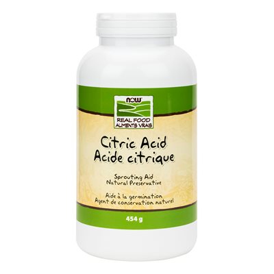 Now Citric Acid 454g 