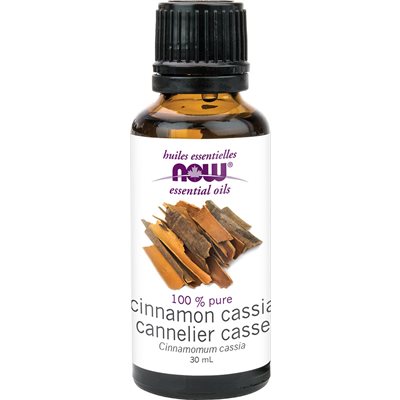 Now Cinnamon Cassia Oil (Cinnamomum cassia)30mL 