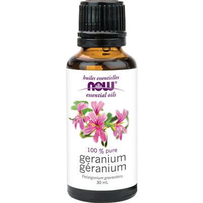 Now Geranium Oil (Pelargonium graveolens)30mL 