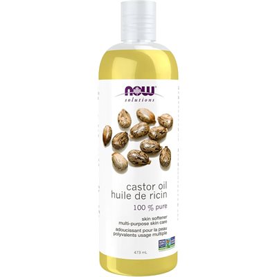 Huile Ricin Extrait Pression Froid 473Ml Huile Ricin Extrait Pression Froid 473Ml
