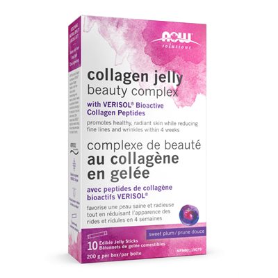 Now Complexe Beaute Collagene - Gelees Prune Douce 20G x 10 un