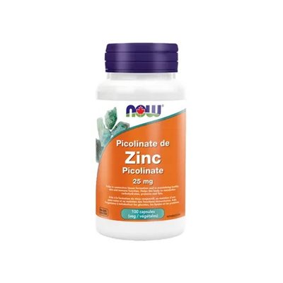 Now Picolinate De Zinc 25Mg 100Vcaps Now Picolinate De Zinc 25Mg 100Vcaps