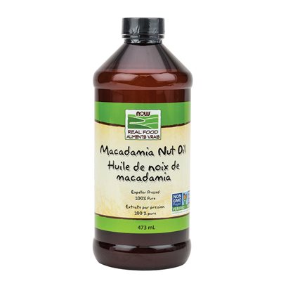 Now F. Huile De Noix De Macadamia 473Ml