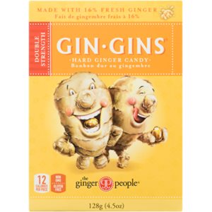 The Ginger People Gin Gins Candy Hard Ginger 128 g 