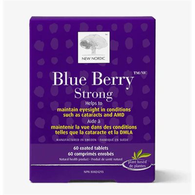 NEW NORDIC BLUE BERRY STRONG 60UN