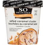 So Delicious Vegan Frozen Dessert Salted Caramel Cluster Cashew 