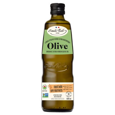 Emile Noel Organic Extra Virgin Ripe Fruity Olive Oil 500ml