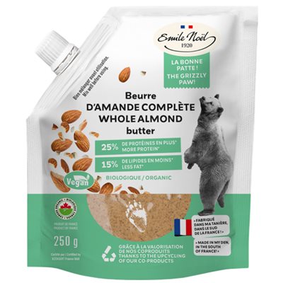 EMILE NOEL BEURRE D'AMANDE COMPLÈTE 250g