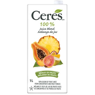 CERES JUS MÉLANGE DE FRUITS 1L CERES JUS MÉLANGE DE FRUITS 1L
