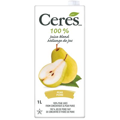 CERES JUS DE POIRE 1L CERES JUS DE POIRE 1L