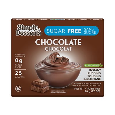 Simply Dessert Pudding Instantané Chocolat 48 g