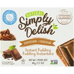 Simply Delish Pudding Instantané Chocolat 48 g