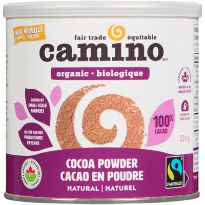 Camino Cocoa Powder Natural Organic 224 g 224g