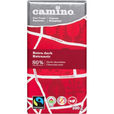Camino Dark Chocolate Extra Dark 100 g 100g