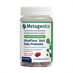 Metagenics UltraFlora Probiotiques quotidiens 3 en 1, saveur baies, 60 gelifies