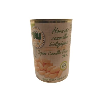 Tau Organic White Cannellini Beans 400Ml 