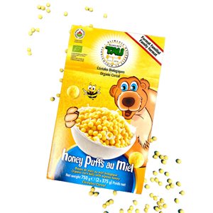 Tau puffs au miel céréales biologique 750g