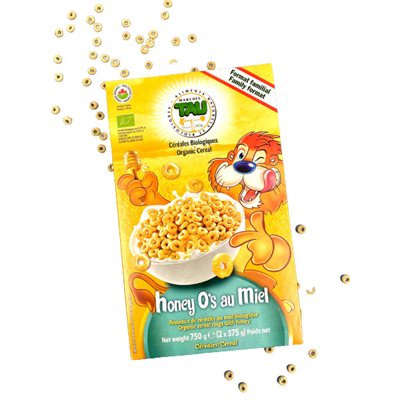 Tau Honey O's au miel céréales biologique 750g Tau Honey O's au miel céréales biologique 750g