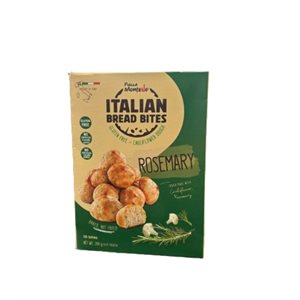 Piazza Montello BOUCHÉES DE PAIN ITALIEN AU ROMARIN 10 BOUCHÉES, 200g