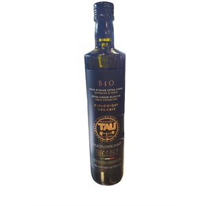 TAU Huile d'olive extra vierge biologique extraite à froid 750 ml