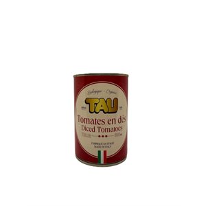 Tau Organic Diced Tomatoes 398Ml