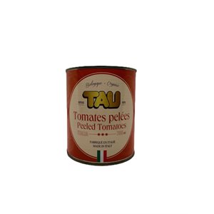 Tau Organic Peeled Tomatoes 798Ml