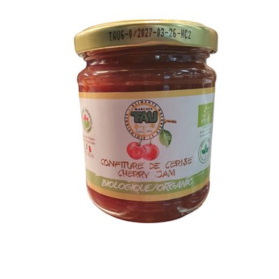 Tau Organic Cherry Jam 230G