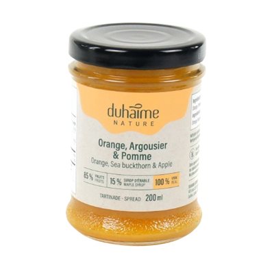 Duhaime nature Orange - Argousier Pomme