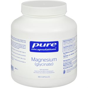 Pure Encapsulation Glycinate De Magnésium 180Capsules