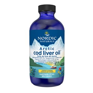 Nordic Naturals Huile Foie Morue Citron