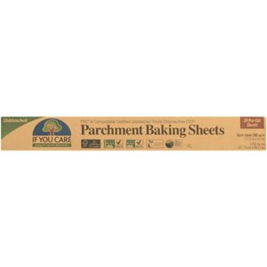 If You Care Parchment Baking Sheets Unbleached 24 Pre-Cut Sheets 