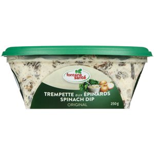 Fontaine Santé Trempette aux épinards Original 250 g