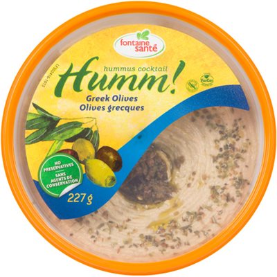 Fontaine SantÃ© Humm! Greek Olives Hummus Cocktail 227 g