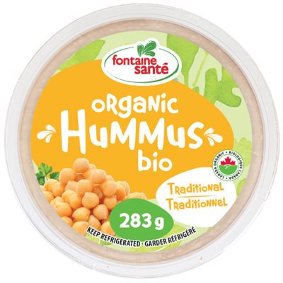 Fontaine Sante Organic Traditional hummus 283 g